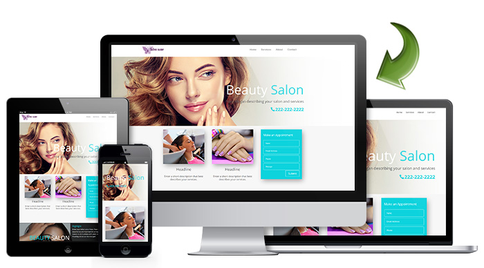 beauty Salons Web Designer and SEO Company